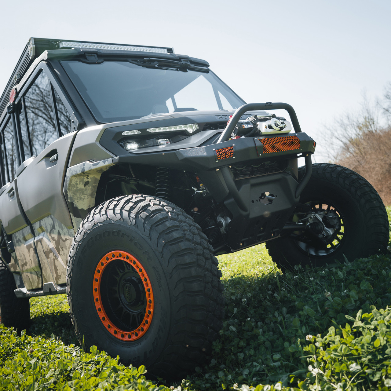 S3 Power Sports Can-Am Defender HD11 Front Winch Bumper