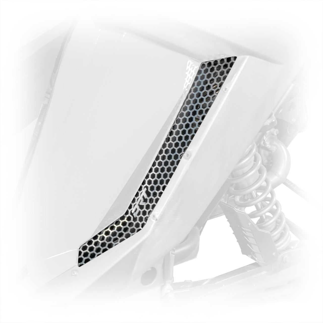 Polaris RZR Pro XP/ Pro R/Turbo R Aluminum Rear Fender Screen set - DRT Motorsports