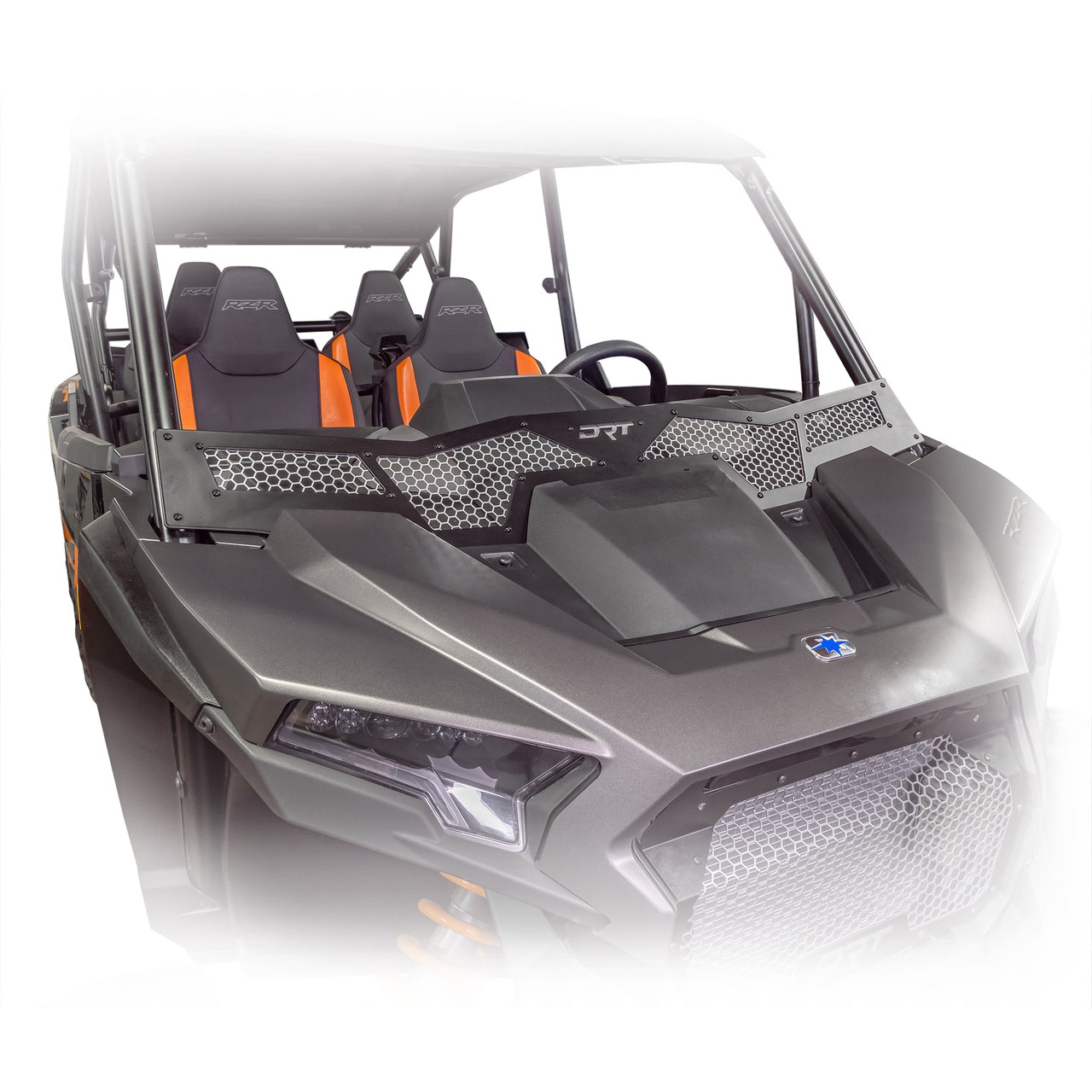 Polaris 2024+ RZR XP 1000/4 Aluminum Wind Diffuser - DRT Motorsports