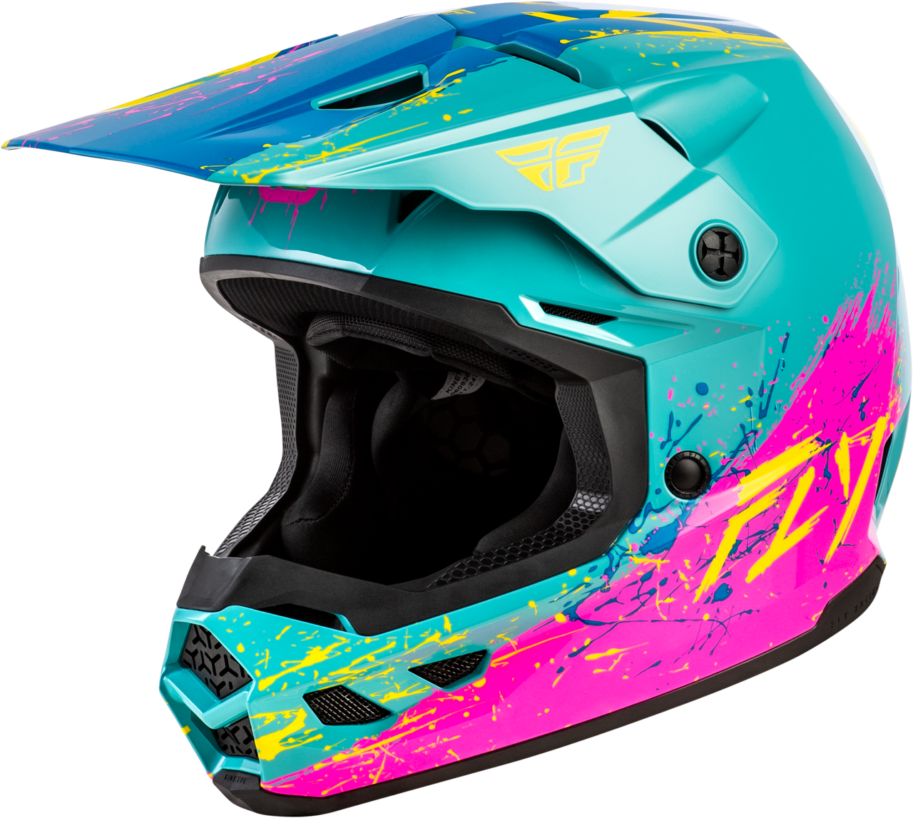 Youth Kinetic Drip Helmets - Fly Racing