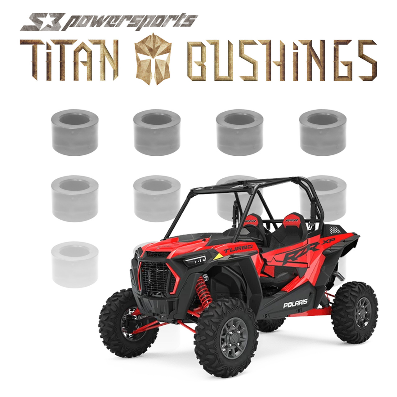 Titan Polaris RZR XP Turbo A-Arm Bushing Kits