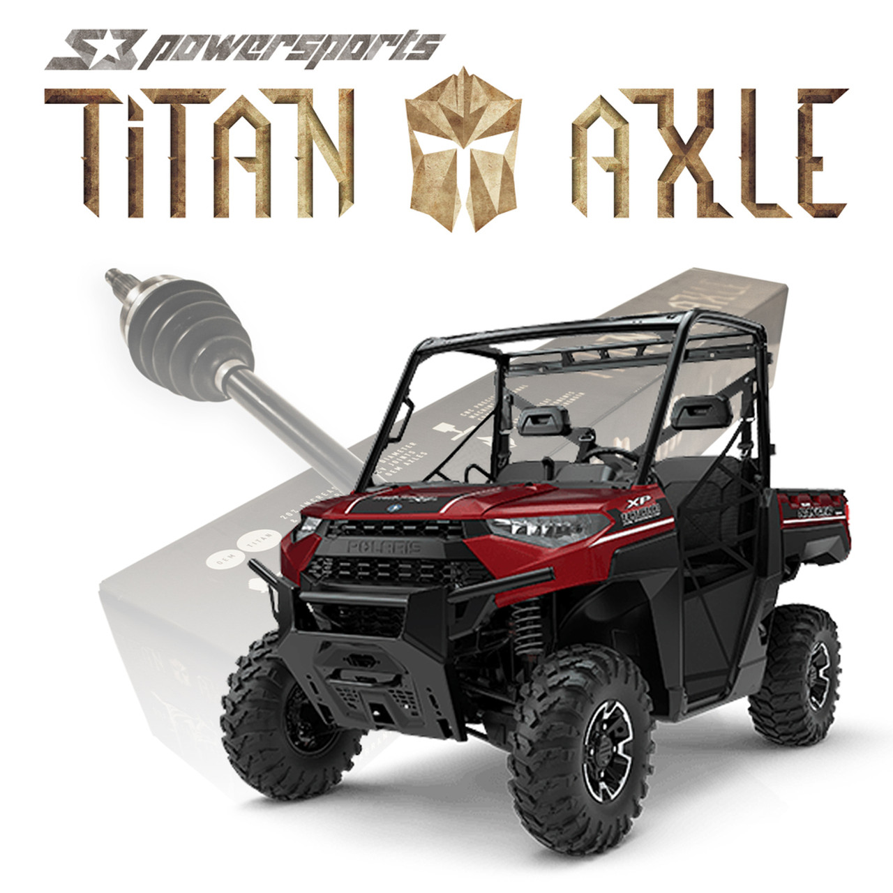 Titan Polaris Ranger Axles | S3 Power Sports