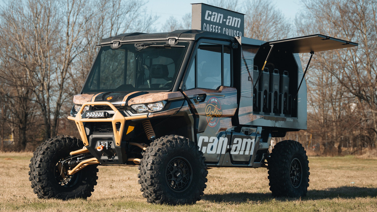 2025 Can-Am Defender "Coffee Cruiser": Built to Pour, Built to Crawl