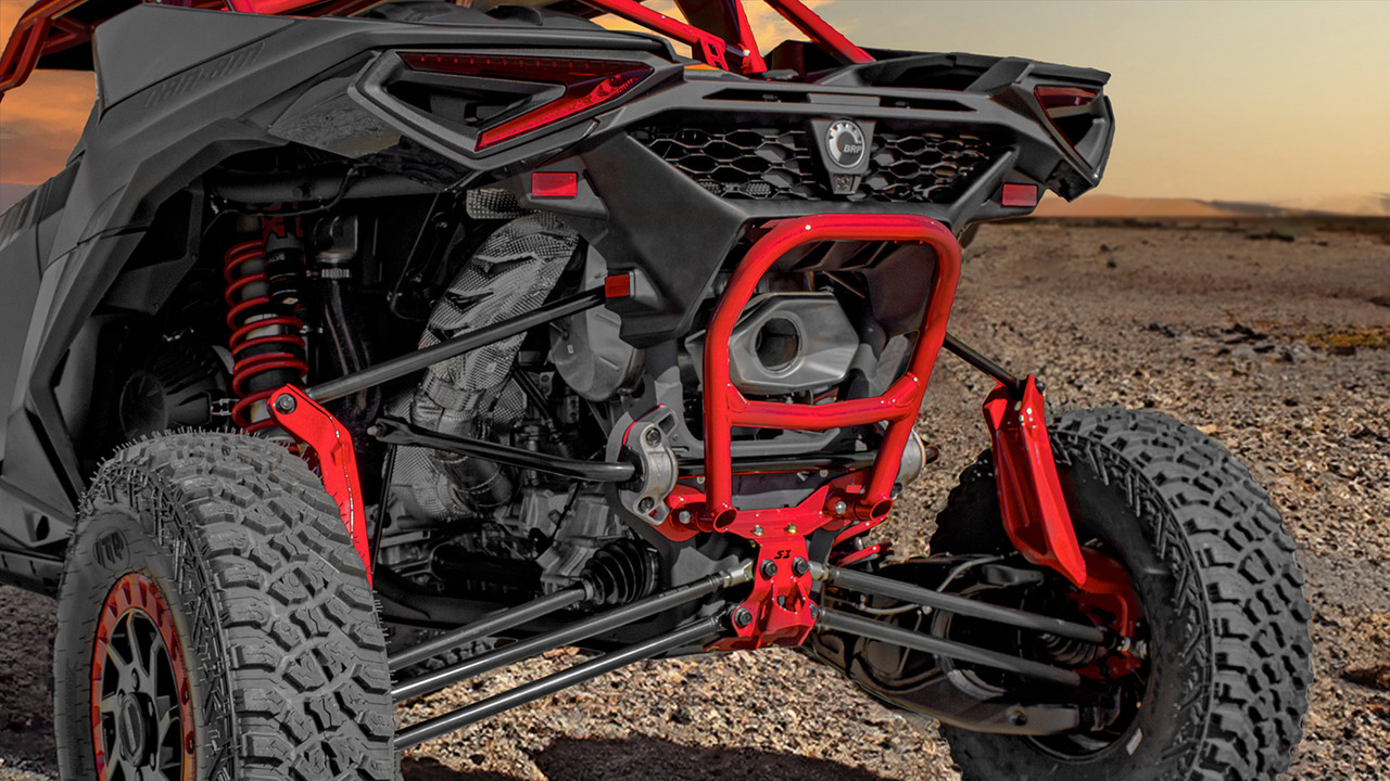 Can-Am Maverick R Defense: S3 Power Sports Rear Bumper