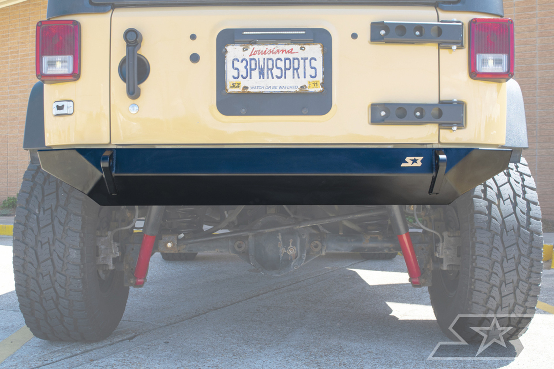 Jeep Wrangler JK "Ambush Series" Frame Chop Rear Bumper S3 Power Sports