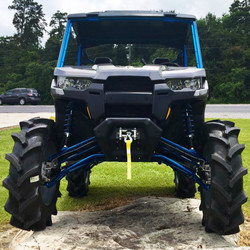 2017 Can-Am Defender, Silver / Blue