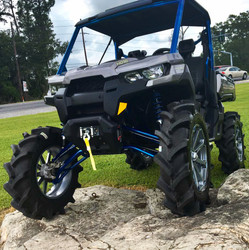2017 Can-Am Defender, Silver / Blue