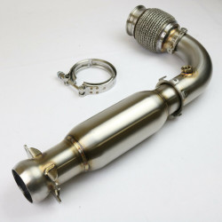 Evolution Powersports Can-Am Maverick X3 Race Bypass Pipe and Muffler Bypass Straight Pipe