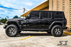 2020 Jeep Wranger JLU Rubicon, Black, Teak Weaver