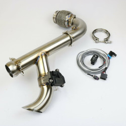 Evolution Powersports Can-Am Maverick X3 SHOCKER Electric Side Dump Race Bypass Pipe