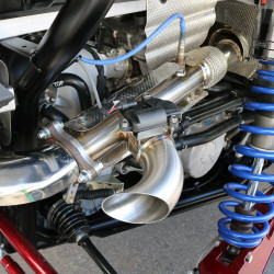 Evolution Powersports Polaris RZR XP Turbo Shocker Electric Side Dump Exhaust