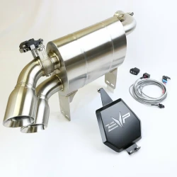 Evolution Powersports Can-Am Maverick X3 Captains Choice Electric Cut Out Exhaust