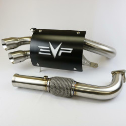 Evolution Powersports Polaris RZR Pro XP Captains Choice Exhaust
