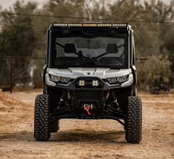 2021 Can-Am Defender Cab, Black and Silver, Jeffries Performance