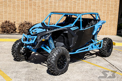 2021 Can-Am Maverick X3 Xrs Turbo R, Black and Light Blue