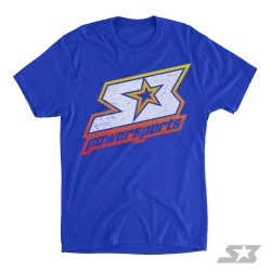 S3 Power Sports Distressed Gradient Logo T-Shirt