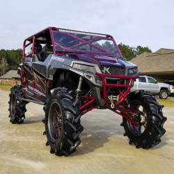 2019 Polaris General 1000, Black / Red