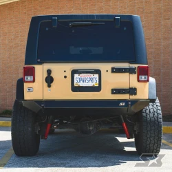 S3 Power Sports Jeep Wrangler JK Ambush Series Frame Chop Rear Bumper