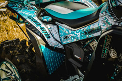 2017 Can-Am Renegade X mr, Thrill Billy Powder Coating / Craig Weston