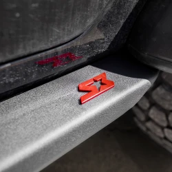 S3 Power Sports Jeep Gladiator JT "Ambush Series" Side Steps / Rock Sliders w/ integrated LED Rock Lights