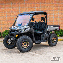 2018 Can-Am Defender HD10, Graphite / Black