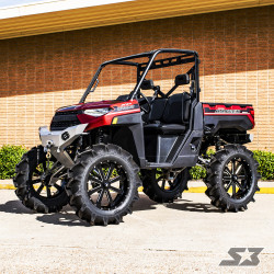 2018 Polaris Ranger XP 1000, Red / Silver