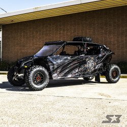 2019 Can-Am Maverick X3 MAX X ds, Black / Custom Wrap