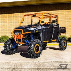 2019 Polaris Ranger Crew XP 1000 HLE, Orange / Blue