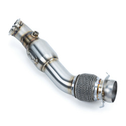 Evolution Powersports Can-Am Maverick R Racing 3" Down Pipe With Bullet Muffler