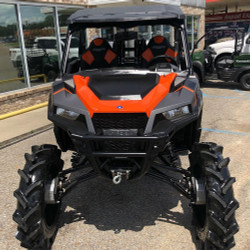 2017 Polaris General Deluxe, Black / Silver / Orange