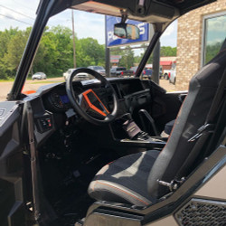 2017 Polaris General Deluxe, Black / Silver / Orange