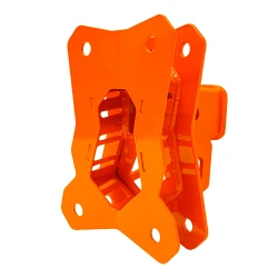 S3 Power Sports Polaris RZR Turbo R Double Shear 2" Hitch Receiver Plate
