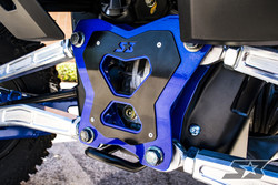 S3 Power Sports Polaris RZR XP Turbo S HD Double Shear Radius Rod Plate