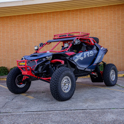 2025 Can-Am Maverick R, Blue / Red