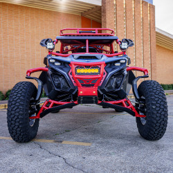 2025 Can-Am Maverick R, Blue / Red