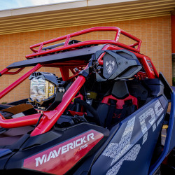 2025 Can-Am Maverick R, Blue / Red