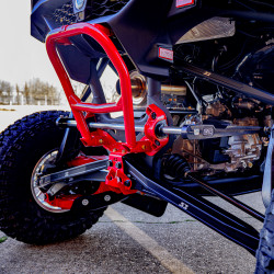 2025 Can-Am Maverick R, Blue / Red