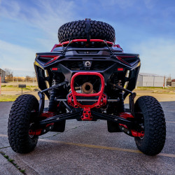 2025 Can-Am Maverick R, Blue / Red