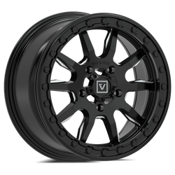 Valor Offroad V15 Satin Black UTV Wheels