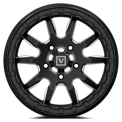 Valor Offroad V15 Satin Black UTV Wheels