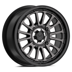 Valor Offroad V14 Dark Tint UTV Wheels