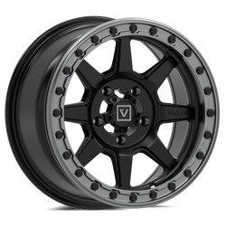 Valor Offroad V13 Satin Black UTV Beadlock Wheels