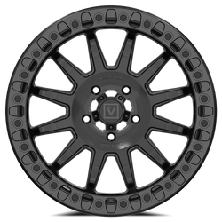 Valor Offroad V09 Brushed Charcoal UTV Beadlock Wheels