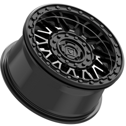 Valor Offroad V08 Dark Tint UTV Beadlock Wheels