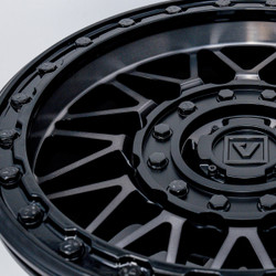 Valor Offroad V08 Dark Tint UTV Beadlock Wheels