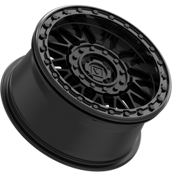 Valor Offroad V08 Satin Black UTV Beadlock Wheels
