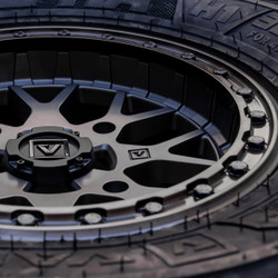Valor Offroad V07 Satin Graphite UTV Beadlock Wheels