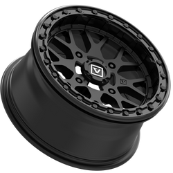 Valor Offroad V07 Satin Black UTV Beadlock Wheels