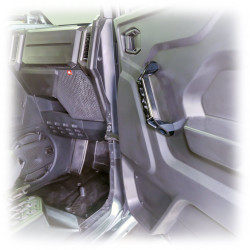 Polaris 2024+ Xpedition NORTHSTAR Billet Interior Door Handle Kit (2pc) - DRT Motorsports