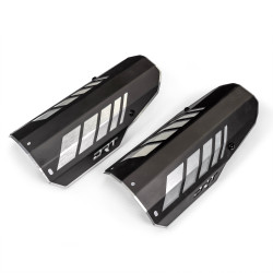 Can-Am 2017+ Maverick X3/R Rear Aluminum Shock Guards - DRT Motorsports